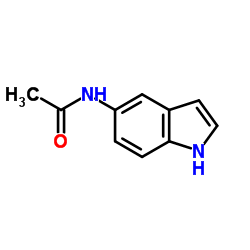 N-(1H-Indol-5-yl)acetamide Structure