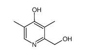 2-Pyridinemethanol, 4-hydroxy-3,5-dimethyl- (9CI) structure