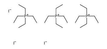 tetraethylphosphanium,triiodide Structure