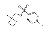 (1-methylcyclobutyl)methyl brosylate Structure