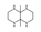 Pyrazino[2,3-b]pyrazine, decahydro-4a,8a-dimethyl- (9CI) structure