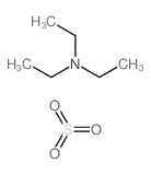 N,N-diethylethanamine; sulfur trioxide Structure