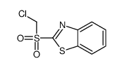 2-(chloromethylsulfonyl)-1,3-benzothiazole Structure