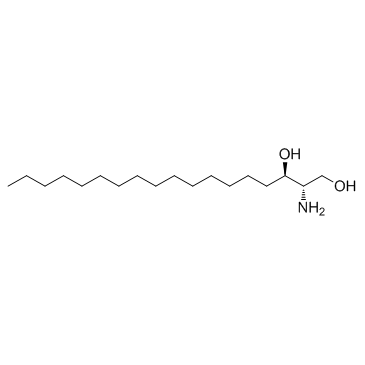 D-赤式-二氢鞘氨醇结构式