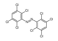 bis(2,3,5,6-tetrachlorophenyl)diazene Structure