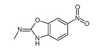 N-Methyl-6-nitro-1,3-benzoxazol-2-amine结构式