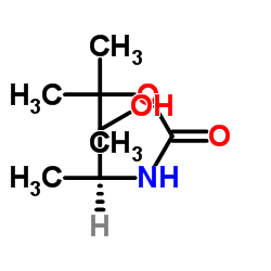 N-Boc-L-丙氨醇结构式