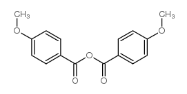 Benzoic acid,4-methoxy-, 1,1'-anhydride structure