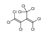 1,1,2,4,4-pentachloro-3-(trichloromethyl)buta-1,3-diene结构式