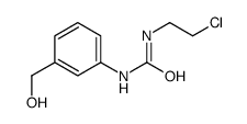 1-(2-chloroethyl)-3-[3-(hydroxymethyl)phenyl]urea结构式
