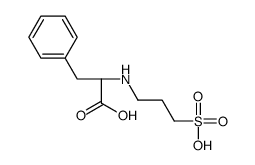 (2S)-3-phenyl-2-(3-sulfopropylamino)propanoic acid Structure