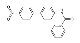 N-(4'-nitrobiphenyl-4-yl)benzamide结构式