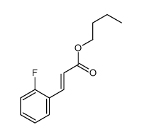 butyl 3-(2-fluorophenyl)prop-2-enoate结构式