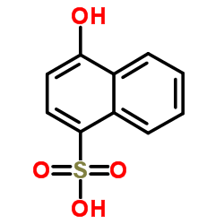 1-Naphthol-4-sulfonic acid structure