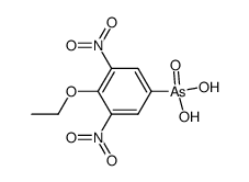 (4-ethoxy-3,5-dinitro-phenyl)-arsonic acid Structure