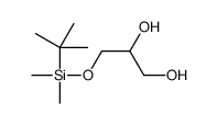 3-[tert-butyl(dimethyl)silyl]oxypropane-1,2-diol Structure