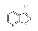 3-溴代异恶唑并[5,4-b]吡啶结构式