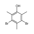 3,5-dibromo-2,4,6-trimethylphenol Structure