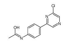 N-[3-(6-氯-吡嗪-2-基)-苯基]-乙酰胺结构式