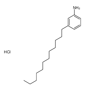 3-dodecylaniline,hydrochloride Structure