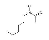N-chloro-N-hexylacetamide结构式