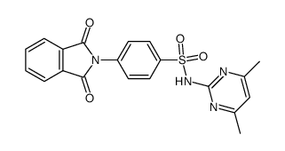 N-(4,6-dimethylpyrimidin-2-yl)-4-(1,3-dioxoisoindolin-2-yl)benzenesulfonamide Structure