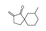 7-Methyl-2-methylene-spiro[4.5]decan-1-one Structure