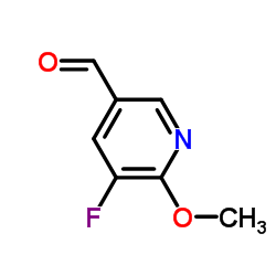 5-氟-6-甲氧基烟醛结构式