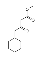 methyl 4-cyclohexylidene-3-oxobutanoate Structure