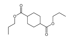 dipropyl cyclohexane-1,4-dicarboxylate Structure