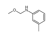 N-(methoxymethyl)-3-methylaniline结构式