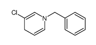 1-benzyl-3-chloro-4H-pyridine Structure