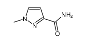 1-Methyl-1H-pyrazole-3-carboxamide Structure