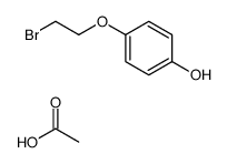acetic acid,4-(2-bromoethoxy)phenol Structure