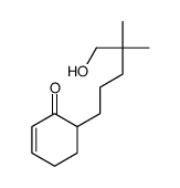 6-(5-hydroxy-4,4-dimethylpentyl)cyclohex-2-en-1-one结构式