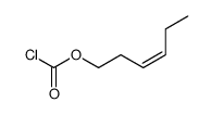chloroformic acid hex-3-enyl ester Structure