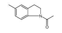 Ethanone, 1-(2,3-dihydro-5-methyl-1H-indol-1-yl)结构式