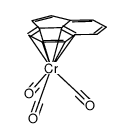 (acenaphthylene)chromium tricarbonyl Structure
