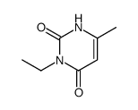 3-Ethyl-6-methylpyrimidine-2,4(1H,3H)-dione结构式