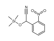 2-Nitrobenzaldehyde cyanohydrin TMS ether结构式