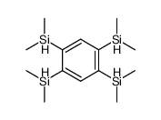 1,2,4,5-tetrakis(dimethylsilyl)benzene结构式