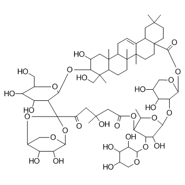 土贝母苷甲结构式