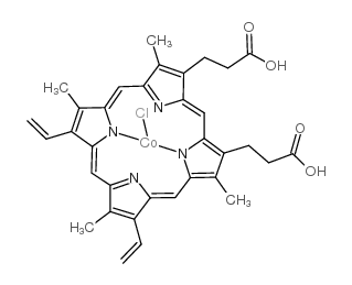 Co(III) Protoporphyrin IX chloride Structure