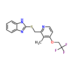 兰索拉唑硫醚结构式