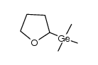 (2-tetrahydrofuryl)trimethylgermane结构式