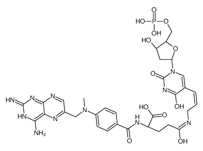 methotrexate 5-aminoallyl-2'-deoxyuridine 5'-monophosphate Structure
