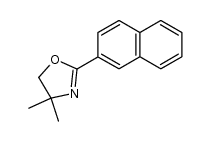 4,4-dimethyl-2-(2-naphthyl)-4,5-dihydro-oxazole Structure