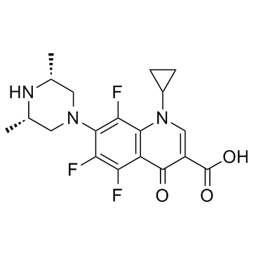 Orbifloxacin Structure