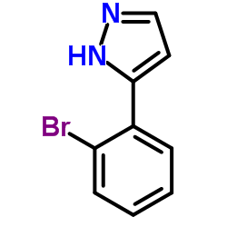 3-(2-溴苯基吡唑结构式
