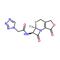 头孢唑啉钠杂质G结构式